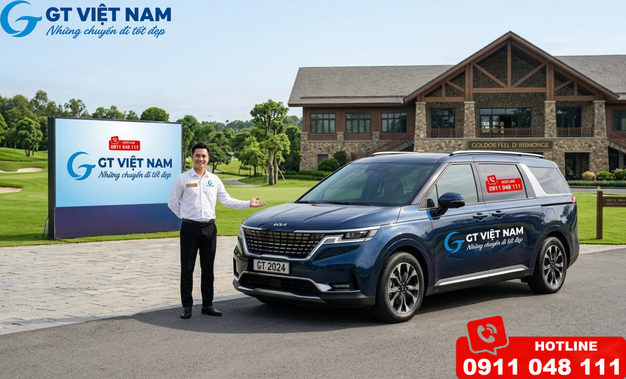 Thuê xe Carnival đi sân Golf